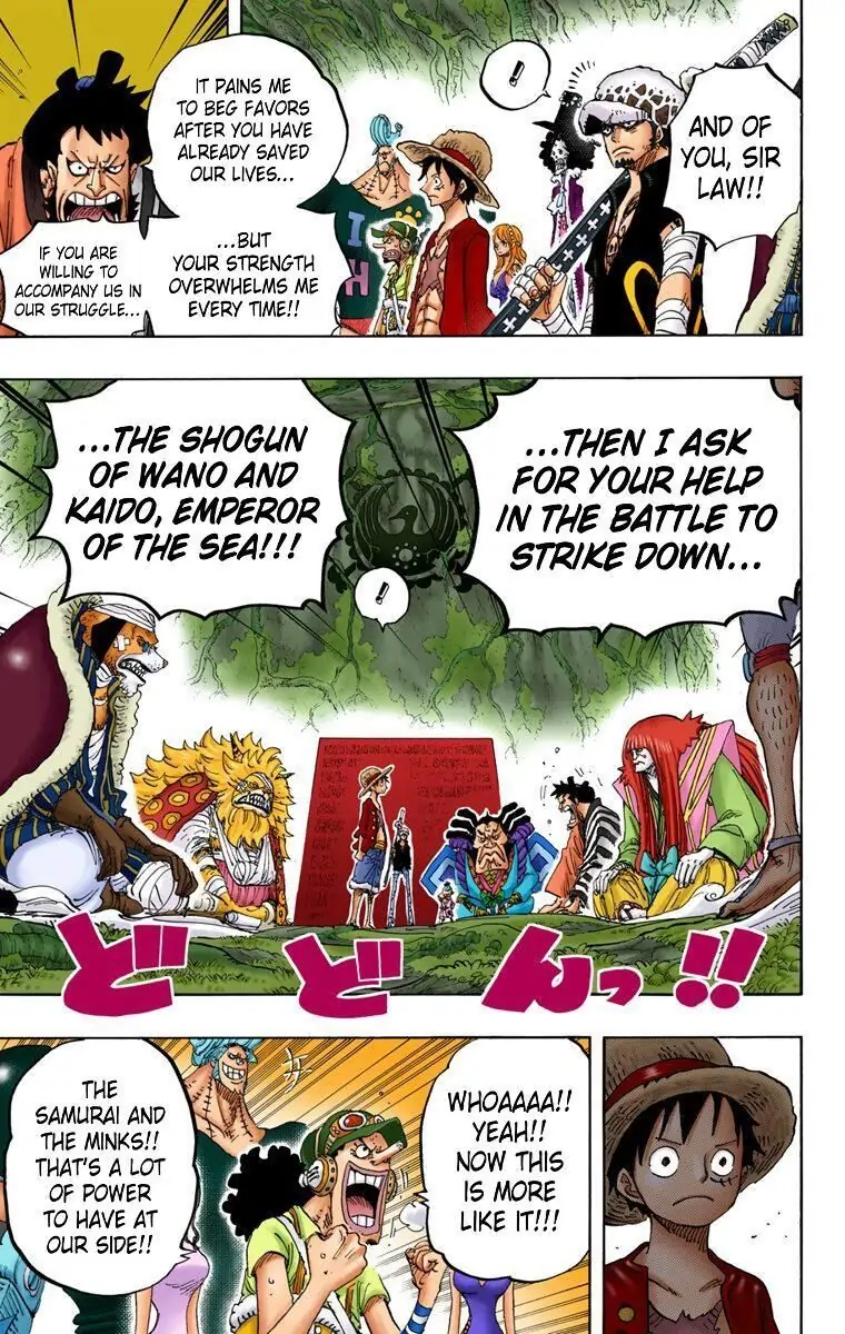 One Piece Digital Colored Chapter 819 image 07